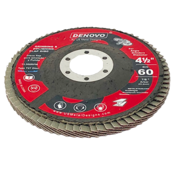 Denovo 60 Grit Flap Disc