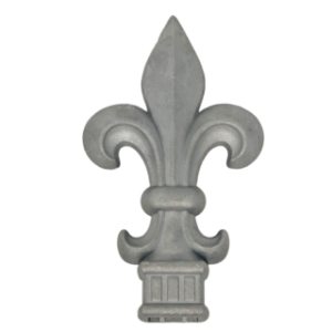 3/4" Aluminum Fleur de Lis Spear