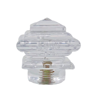 Clear Acrylic Post Top