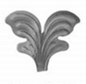 Aluminum Leaves & Rosettes