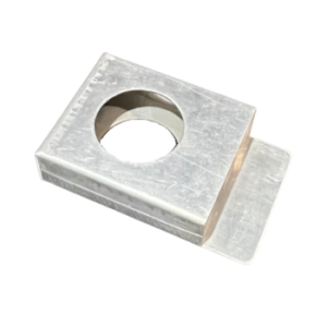 ALB112SF Single Hole Flat Aluminum Lock Box 1.5in