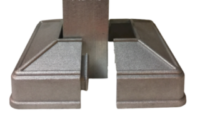 APBC-x3 : 3" Fit Split Aluminum Post Base Cover