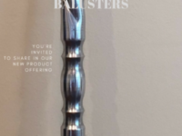 Aluminum Colonial Style Tube Balusters