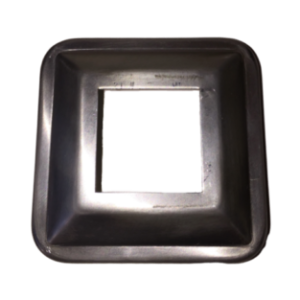 BAPBC200 -Pressed Aluminum Post Base Cover- 2" Sq Fit Bubble Base