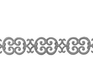 SCAF-02WT - Cast Aluminum Frieze