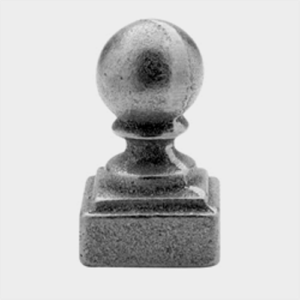 CP116 -Cast Iron Ball Cap Fits 1in Sq