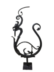 CSP460 - Cast Steel Dragon Post