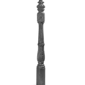SCP01 2-Piece Cast Iron Newel Post