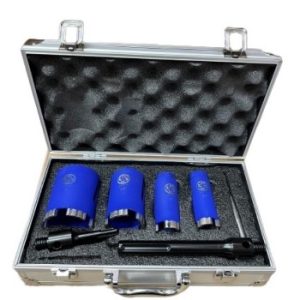 ZCUT-4CaseDC DENOVO Dry Core Bit Set