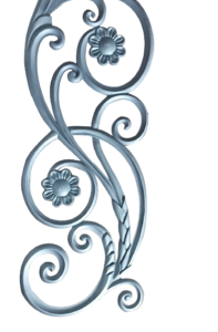 DCAP-511 Die Cast Aluminum Scroll Panel