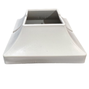 PCPBC-x150W 1.5in White Split Cone Base Cover