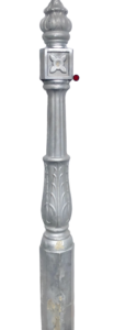SAP02- Cast Aluminum Newel Post