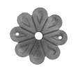 R021 Heavy Pressed Steel Flower