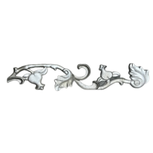 SCAF-08 Cast Aluminum Floral Frieze