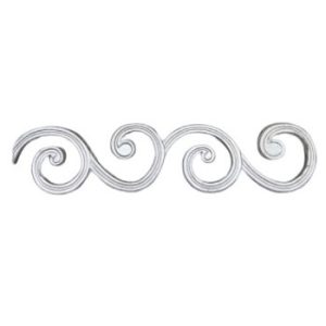 SCAF-ACV-430 - Cast Aluminum Wave Frieze