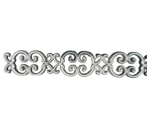 SCAF-03 Cast Aluminum Frieze No Weld Tab