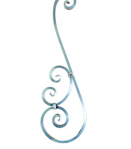 ABF-DSP31 Forged Aluminum Scroll Panel