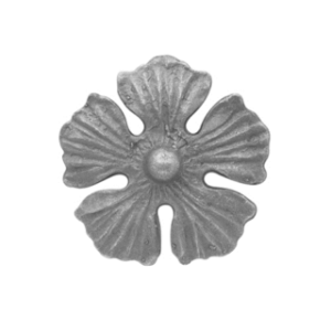 CSFL19-433 Cast-Steel Flower 4.3in