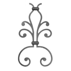 CIOL-541 Cast-Iron Picket Overlay 3/4in