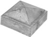 CPT-130-25 Cast Iron Pyramid Cap Fits 2.5" Square